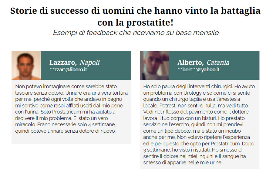 Prostatricum commenti